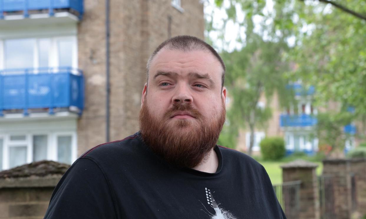 <span>Matt was shocked at how badly paid he was as a care worker.</span><span>Photograph: Martin Godwin/The Guardian</span>