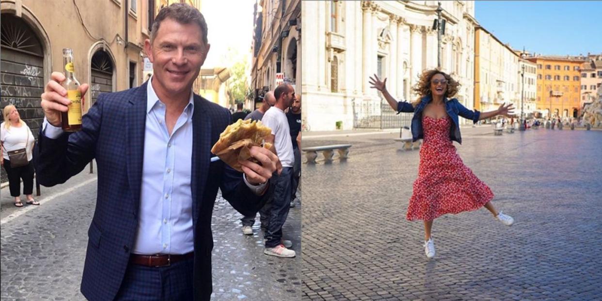 Photo credit: Bobby Flay/Giada De Laurentiis/Instagram