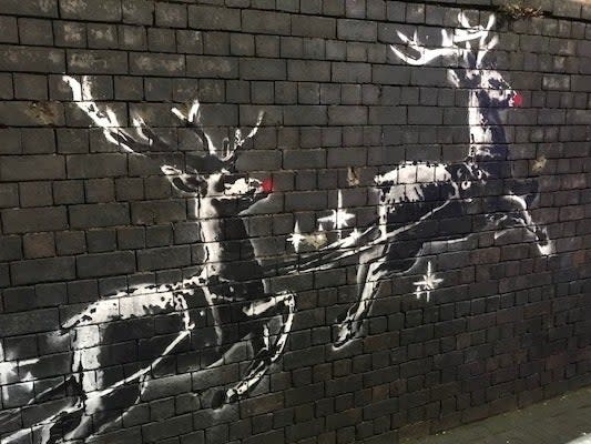 New Banksy mural defaced 'six house' after it first appeared: Darren Hawkins