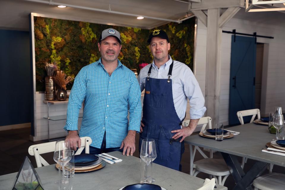 Owner Andrew Michaels and Executive Chef Brian Zoni at RH241, a new multi-purpose space opening Jan. 18 in New City. Photographed Jan. 8, 2024.