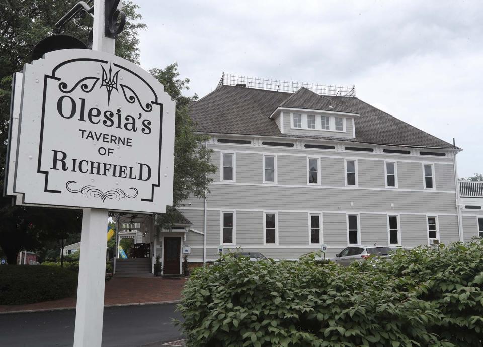 Olesia's Taverne of Richfield is located in an 1880 building at 3960 Broadview Road in Richfield.