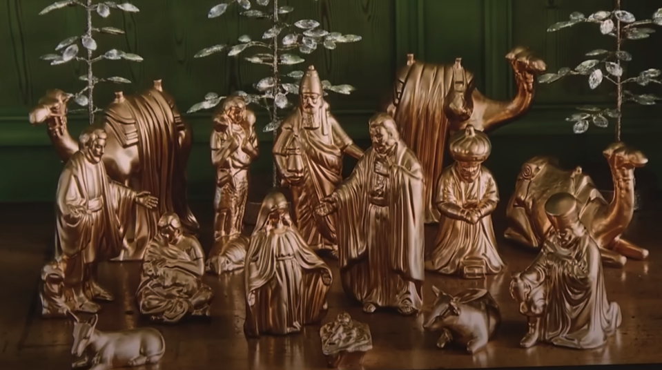 Martha Stewart's nativity set