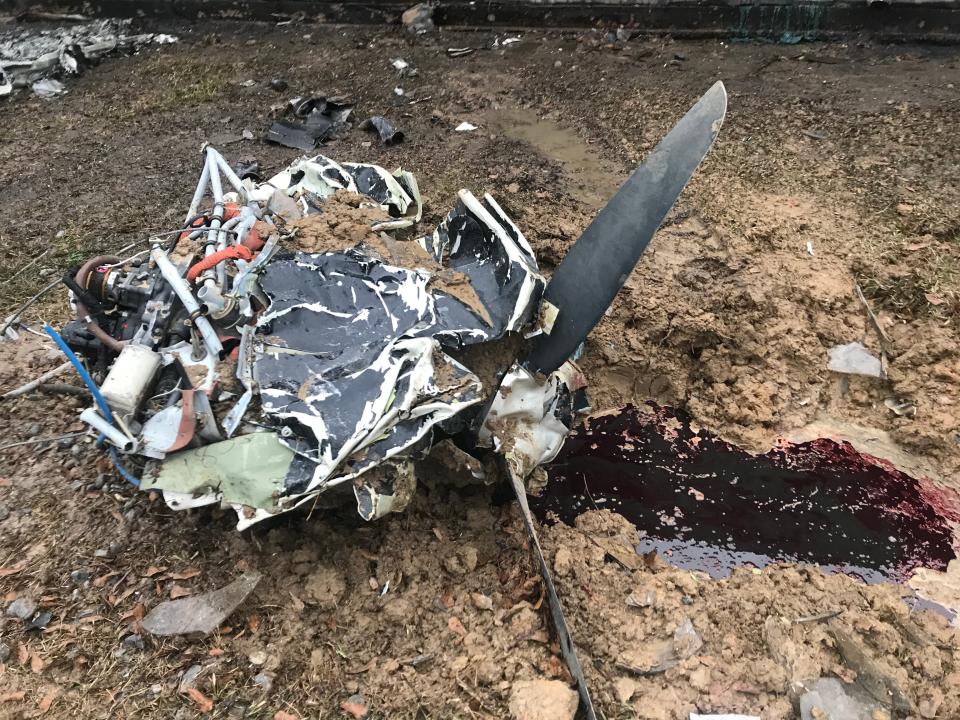 A plane crashed near Chatham, Louisiana.