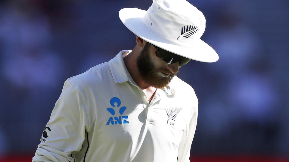 New Zealand captain Kane Williamson's tactics in the field have been criticised by two Kiwi cricket greats. (Photo by Ryan Pierse/Getty Images)