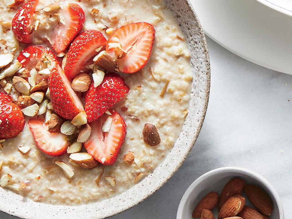 Strawberry Bulgur Bowl