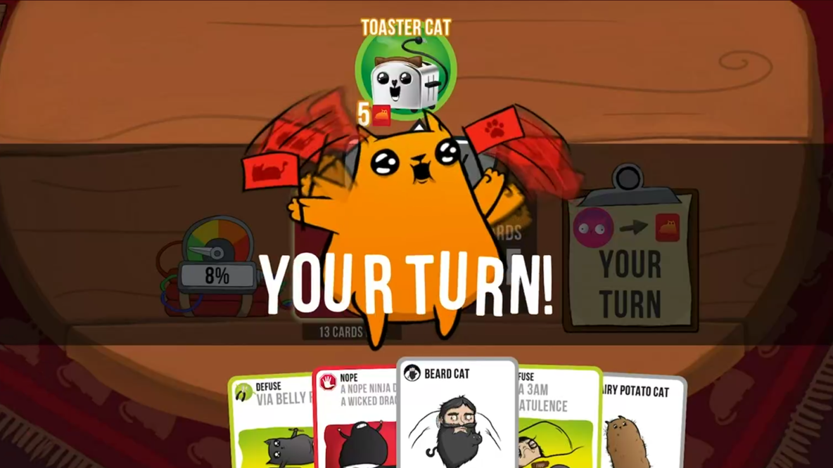 Exploding Kittens: From card game to Netflix animated series starring Tom  Ellis