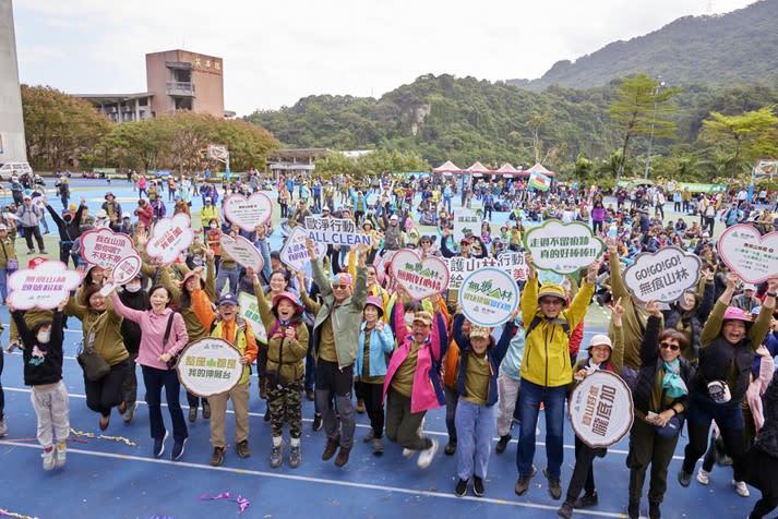 歐都納第14屆無痕山林，山友踴躍參與、現場氣氛熱烈。(資料照/歐都納提供)