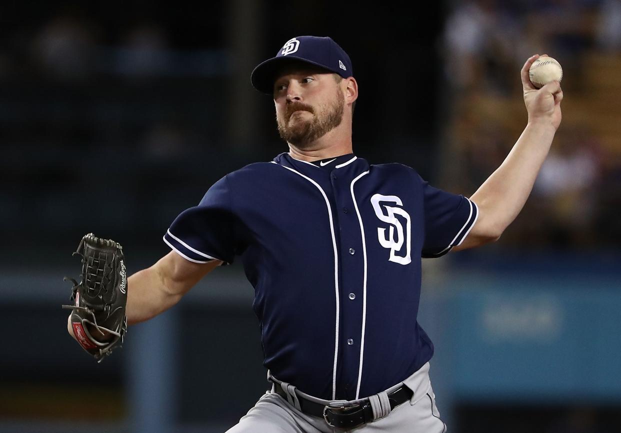 Travis Wood signed a minor league deal with the Detroit Tigers after spending the 2017 season with the Royals and Padres. (Photo by Victor Decolongon/Getty Images)