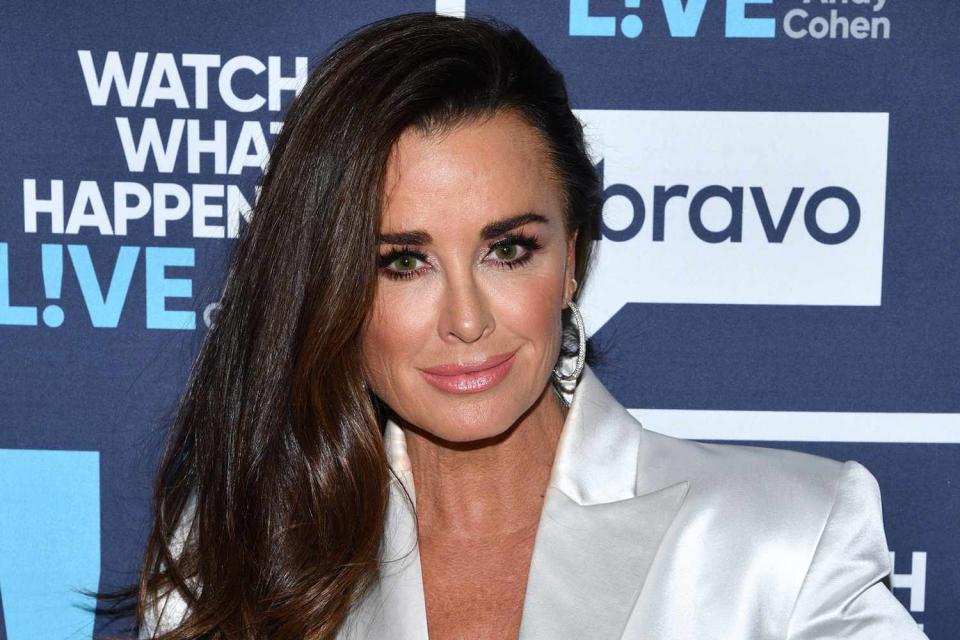 <p>Charles Sykes/Bravo/NBCU Photo Bank via Getty</p> Kyle Richards at "Watch What Happens Live with Andy Cohen"