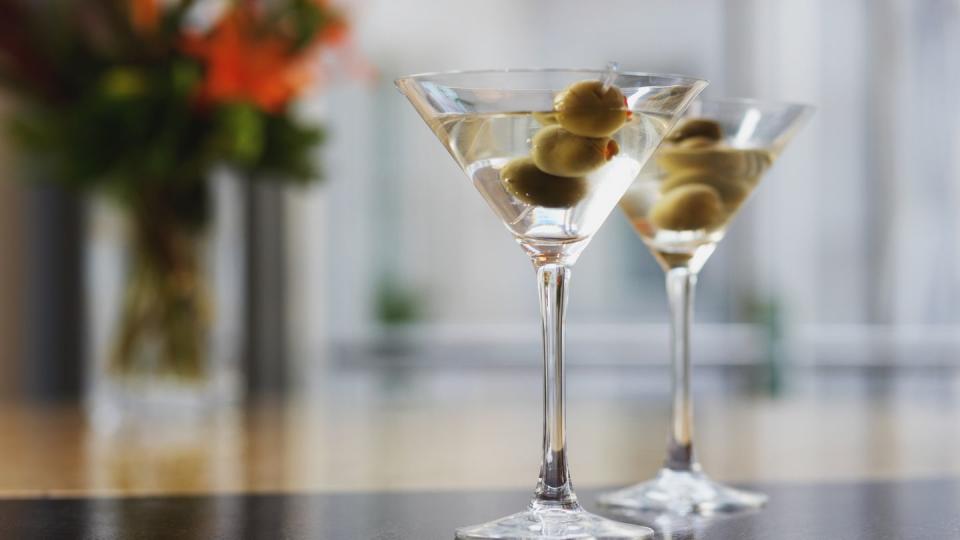 martini glasses