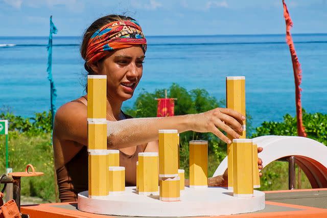 <p>CBS</p> Dee Valladares on 'Survivor 45'