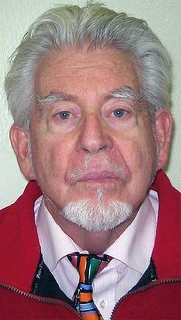 A mugshot of convicted paedophile Rolf Harris. Photo: Supplied