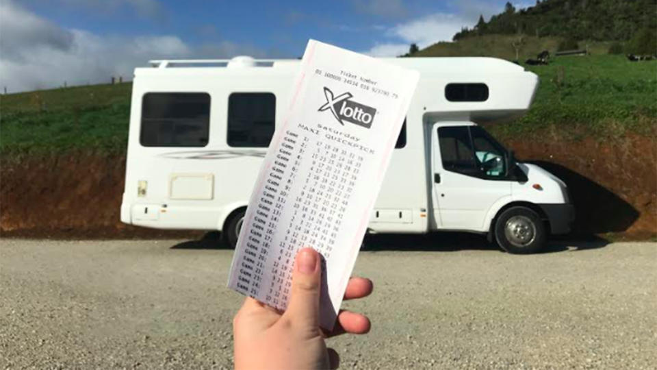 A Port Adelaide man says he will pay off the family’s mortgages and buy a new motorhome with his $1m LottoX win. Source: Supplied