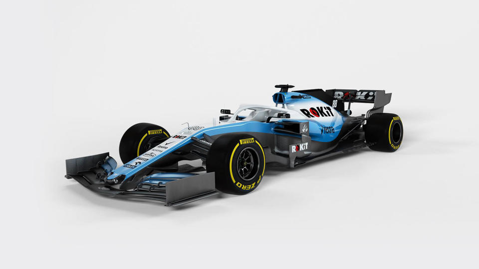 Williams車隊本季戰駒FW42露面