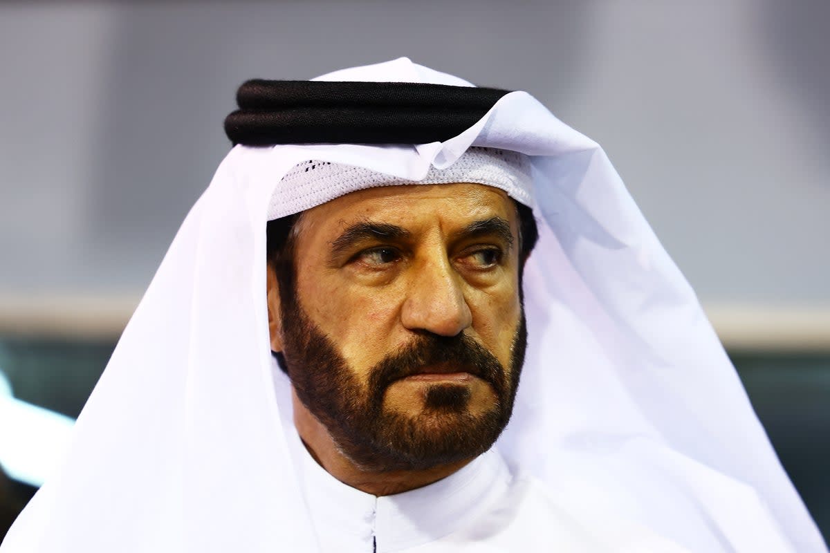 Mohammed Ben Sulayem is under investigation for allegedly interfering with an F1 race result  (Getty Images)