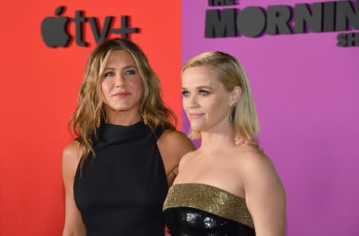 Jennifer Aniston and Reese Witherspoon are reportedly earning $2 million each per episode for Apple TV+ flagship program "The Morning Show"