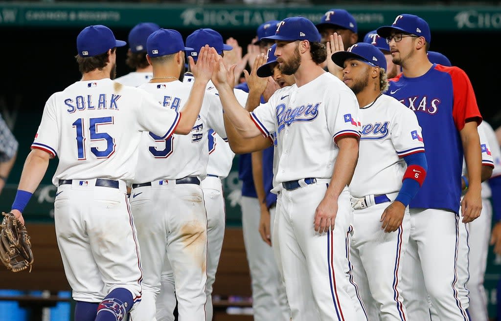 MEDIAS BLANCAS-RANGERS (AP)