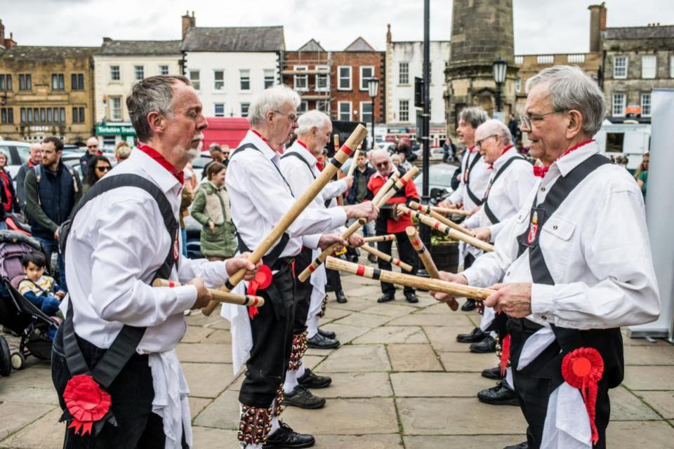 The Northern Echo: Richmond MayFest in North Yorkshire.