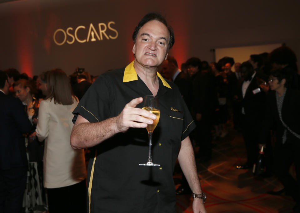 Quentin Tarantino attends the 92nd Academy Awards Nominees Luncheon at the Loews Hotel on Monday, Jan. 27, 2020, in Los Angeles. (Photo by Danny Moloshok/Invision/AP)