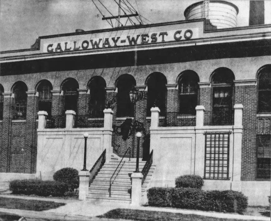 Edwin A. Galloway started Galloway-West Co. with Walter West as a local creamery on Tompkins Street in 1910, pictured here almost 100 years later in 2009.