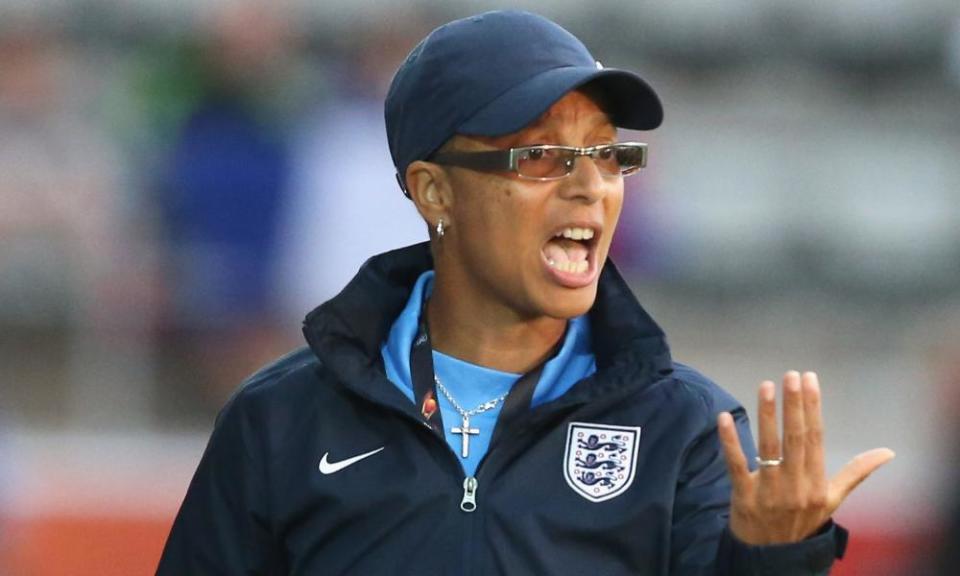 Hope Powell, pictured here in 2013, is the new manager of Brighton & Hove Albion’s women’s team.