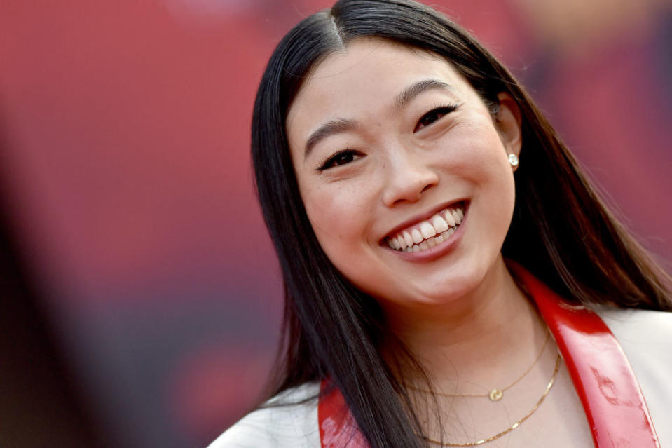 Closeup of Awkwafina