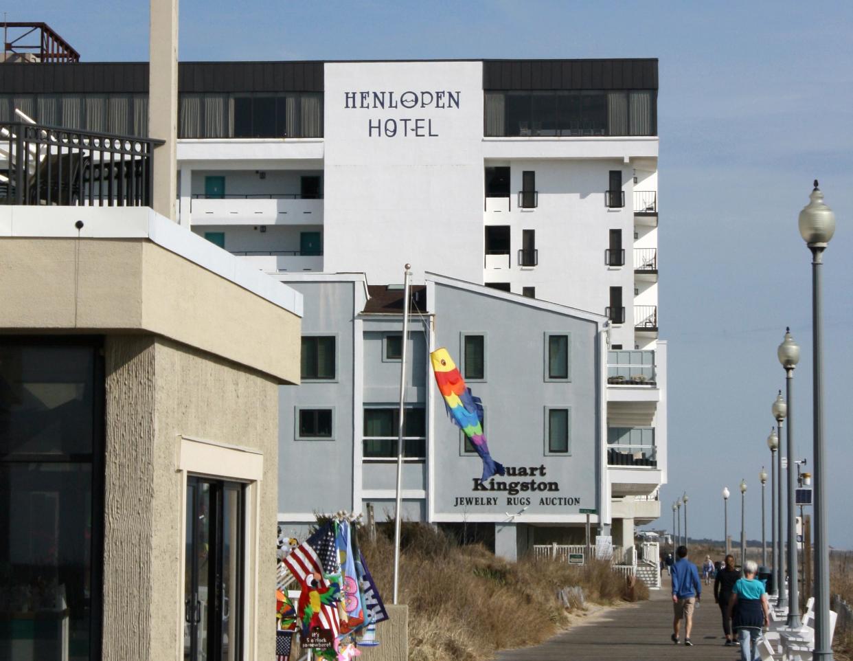 The Henlopen Hotel in Rehoboth Beach, Delaware. 