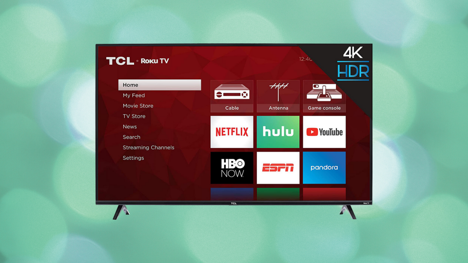 Save $100 on this TCL 43-inch 4K Ultra HD Smart Roku LED TV. (Photo: TCL)