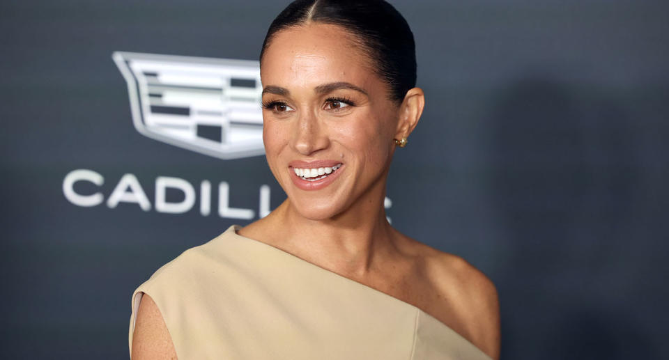 Meghan Markle made a surprising confession during a rare red carpet interview this week at Variety's Power of Women event. Photo: Getty