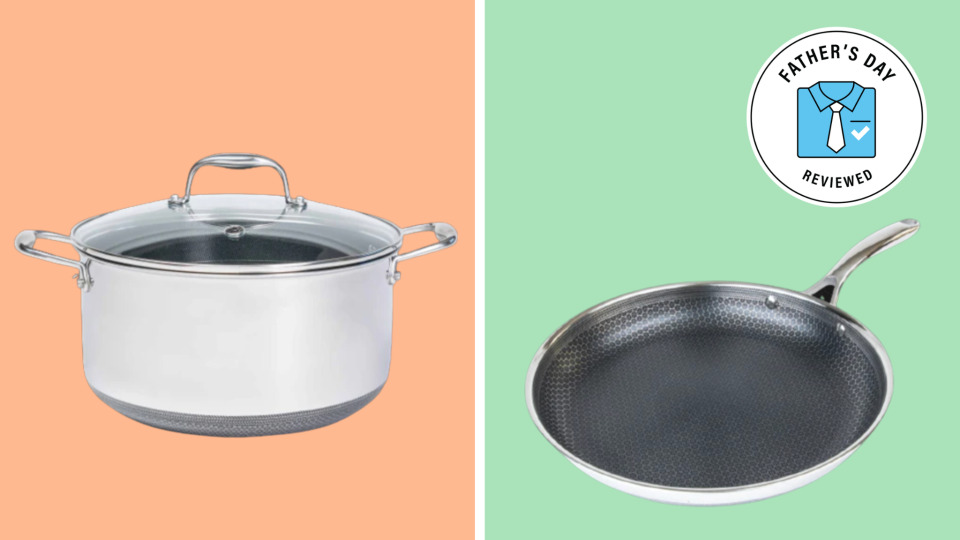 We love Hexclad cookware and it's on mega sale right now for Father's Day.