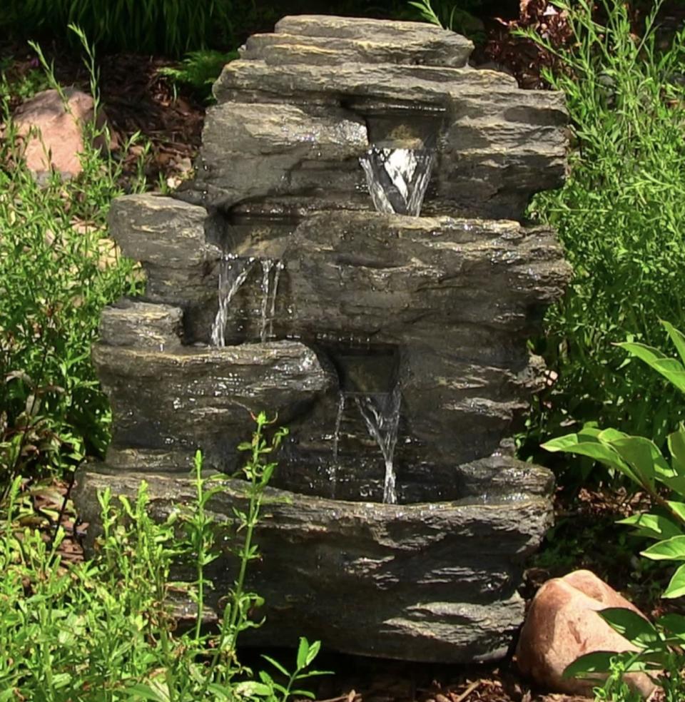 the waterfall fountain