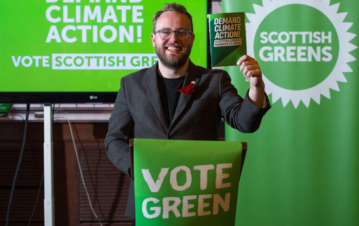 Scottish Green Party councillor Dan Hutchison