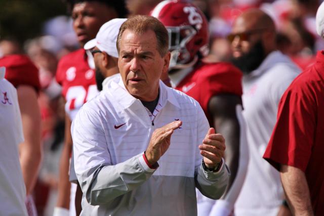 Nick Saban discusses Alabama's win against Tennessee
