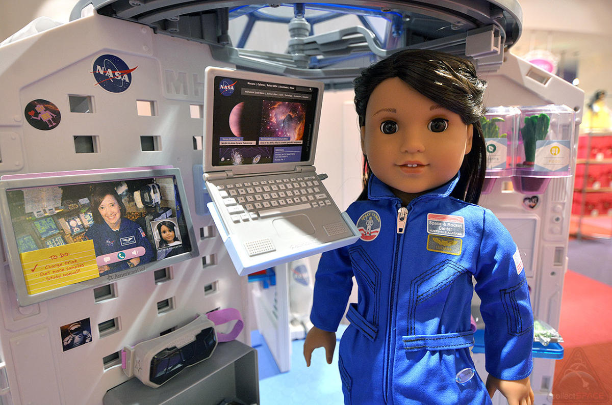 American girl shop doll space