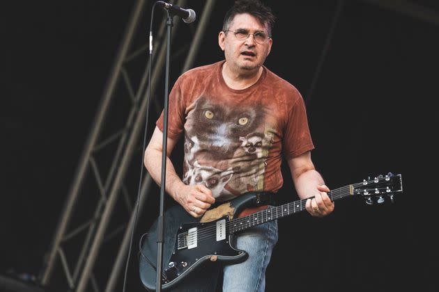 Steve Albini and Shellac perform at Primavera Sound Madrid in June 2023. The icon of the recording industry has died at 61.