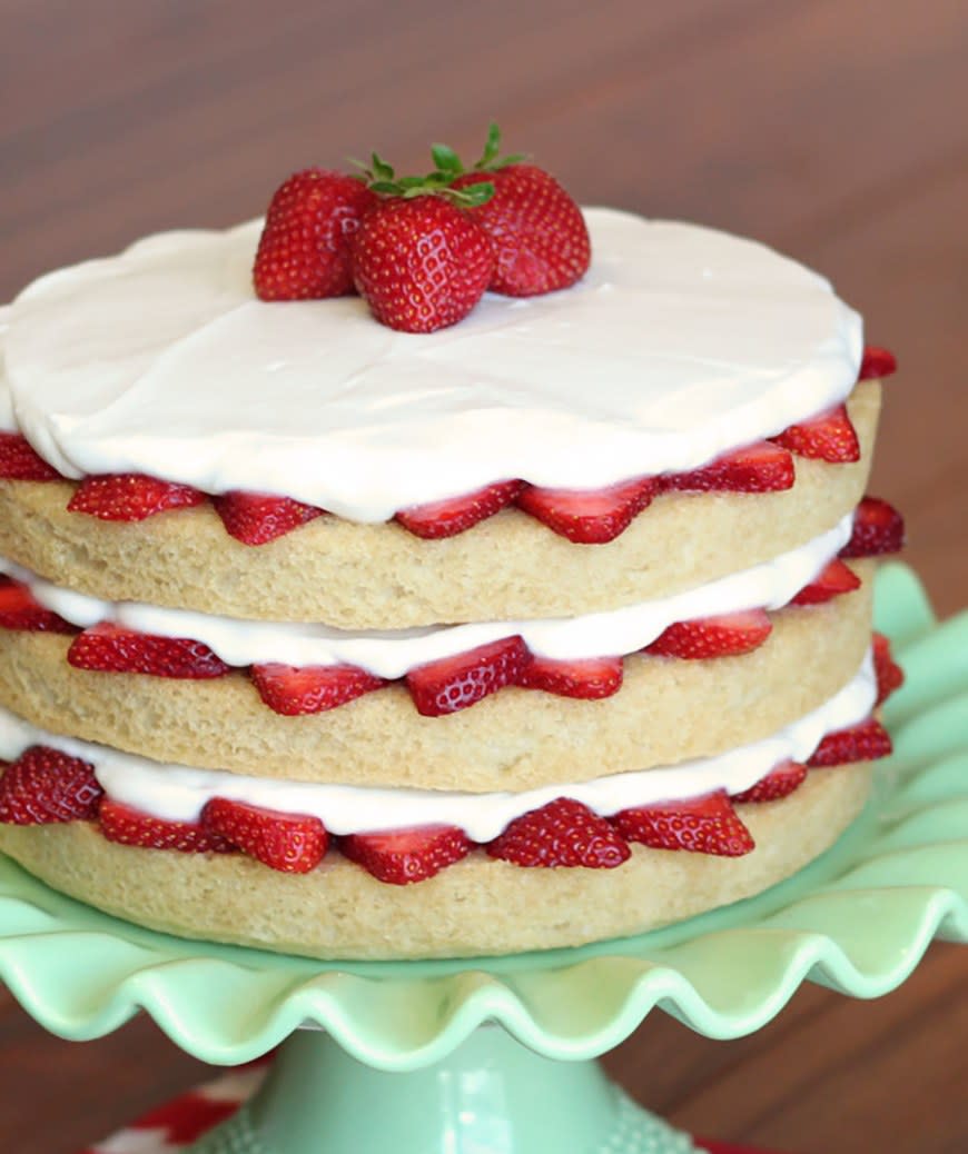 Vegan Strawberry Shortcake from Sarah Bakes Gluten Free