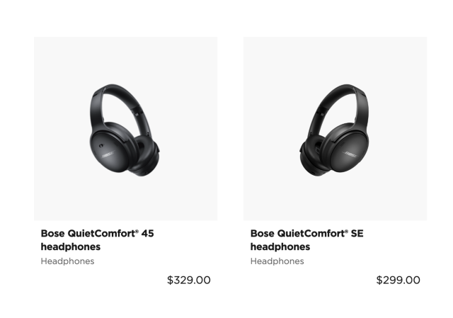 Bose QuietComfort SE wireless headphones spotted – could they