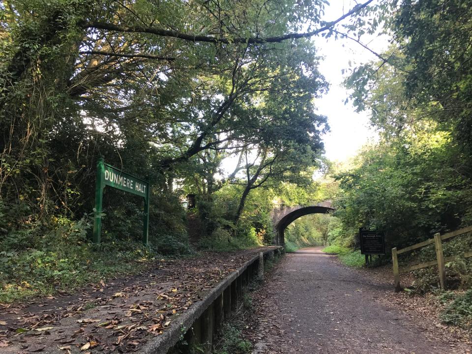 The Camel Trail, a former railway lineWill Marlow