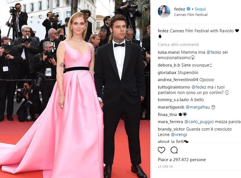 <p>I due si sono fatti vedere a Cannes con questa mise. Insomma, l’Europa torna a essere la casa delle due giovani star (foto: Instagram) </p>