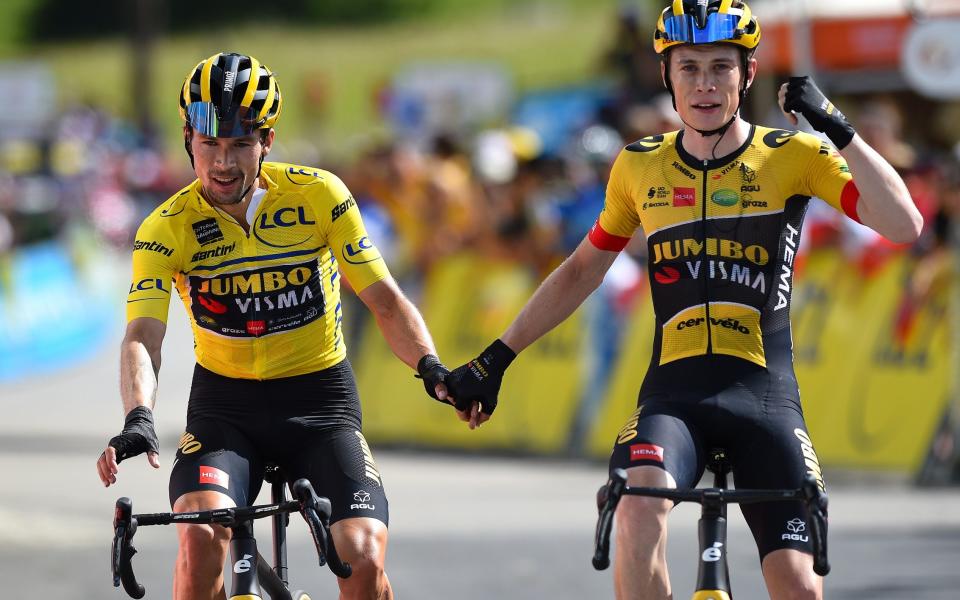 Primoz Roglic seals Criterium du Dauphine as Jumbo-Visma end dominant week with Jonas Vingegaard stage win - Getty Images/Dario Belingheri