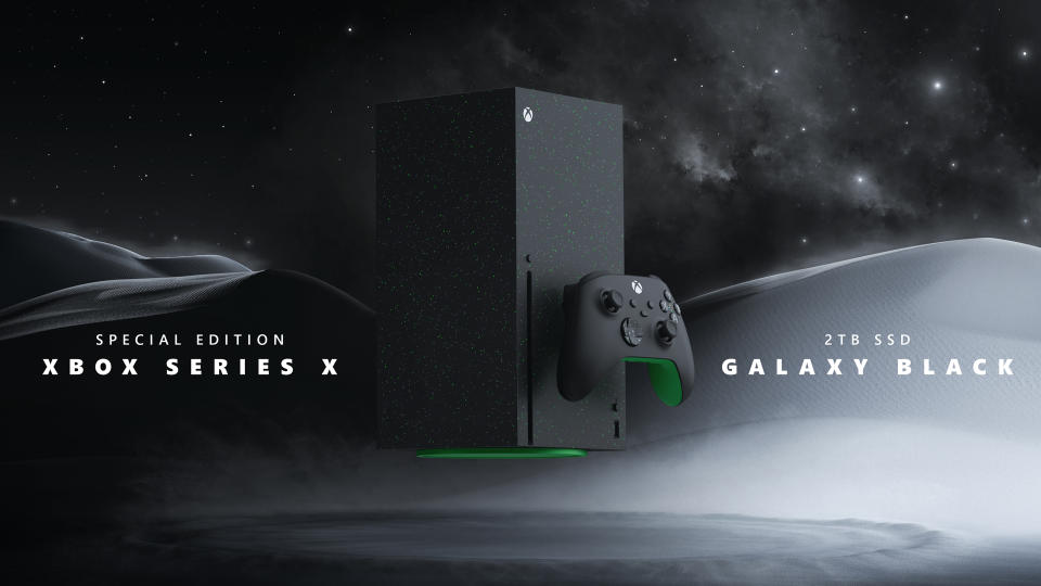 Xbox Series X – 2TB 宇宙黑特別版（圖源：XBOX）