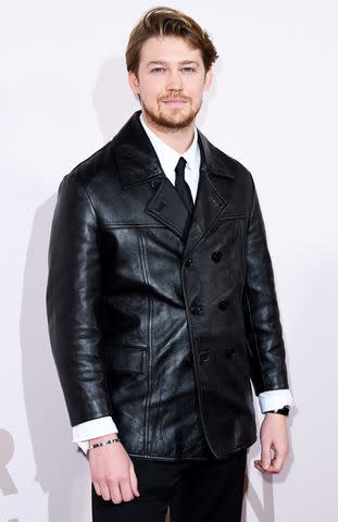 <p>Karwai Tang/WireImage</p> Joe Alwyn arrives at the GQ Men Of The Year Awards 2023 at The Royal Opera House on November 15, 2023 in London, England.