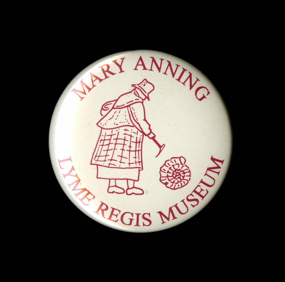 The badge is from the Lyme Regis Museum (The Trustees of the British Museum/PA)