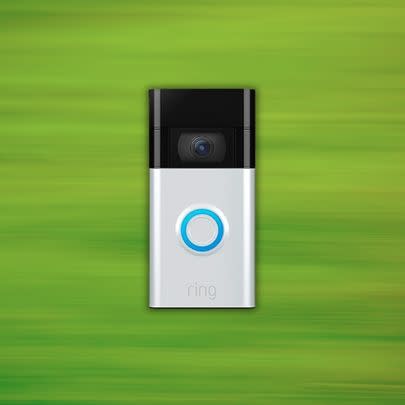 A Ring video doorbell