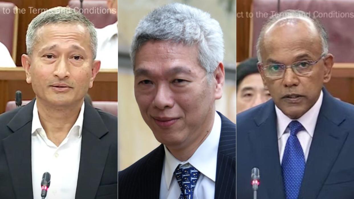 High Court ruling: Lee Hsien Yang directed to compensate Ministers Shanmugam and Balakrishnan for defamatory remarks on Ridout Road state bungalows.