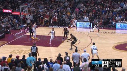 Caris LeVert drills the trey