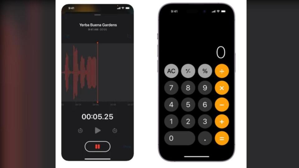 傳iPhone備忘錄將新增錄音、計算機功能。（圖／翻攝自 Apple）