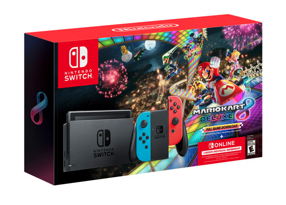 Nintendo Switch Mario Kart 8 Deluxe Bundle. Image via Best Buy.