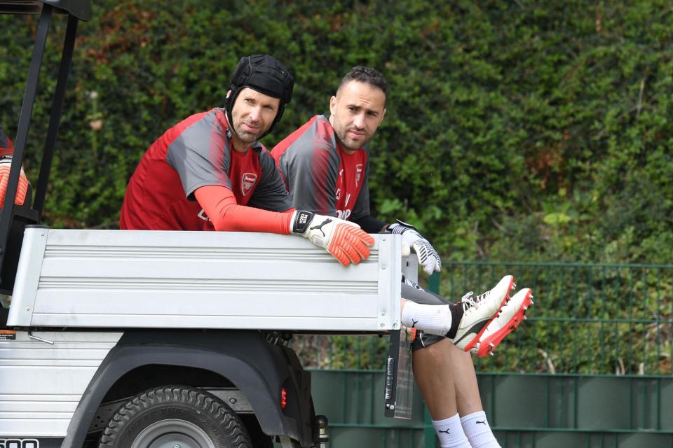 Rivals | Cech is usually Arsenal's first-choice but he expects Ospina to start on Sunday: Arsenal FC via Getty Images