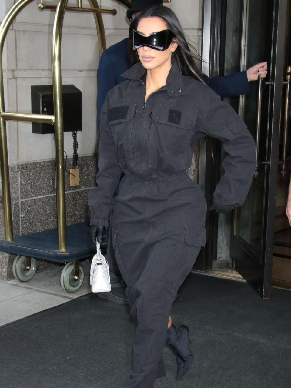 In 2016 Kim Kardashian was held at gunpoint in a hotel bathroom during a £7.4m raid. (Rex Features)